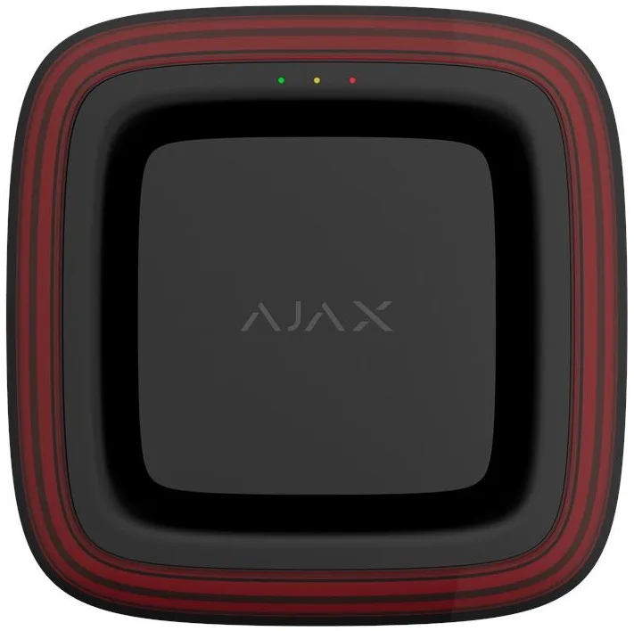 Датчик пожежний світлозвуковий Ajax EN54 FireProtect VAD Sounder black, Jeweller, EN54, бездротовий, чорний