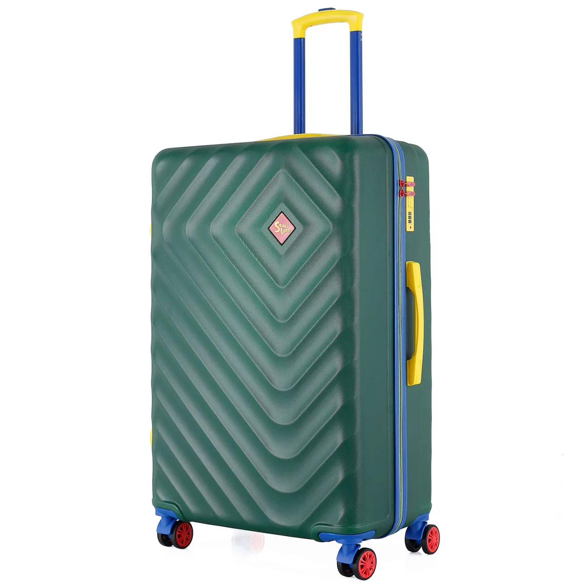 Валіза ABS 28" 100 л Темно-зелена