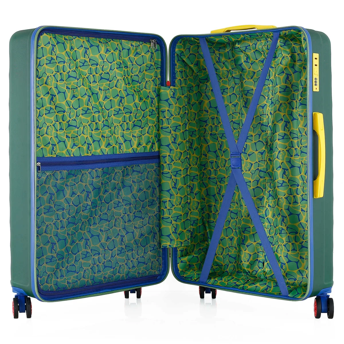 Валіза ABS 28" 100 л Темно-зелена