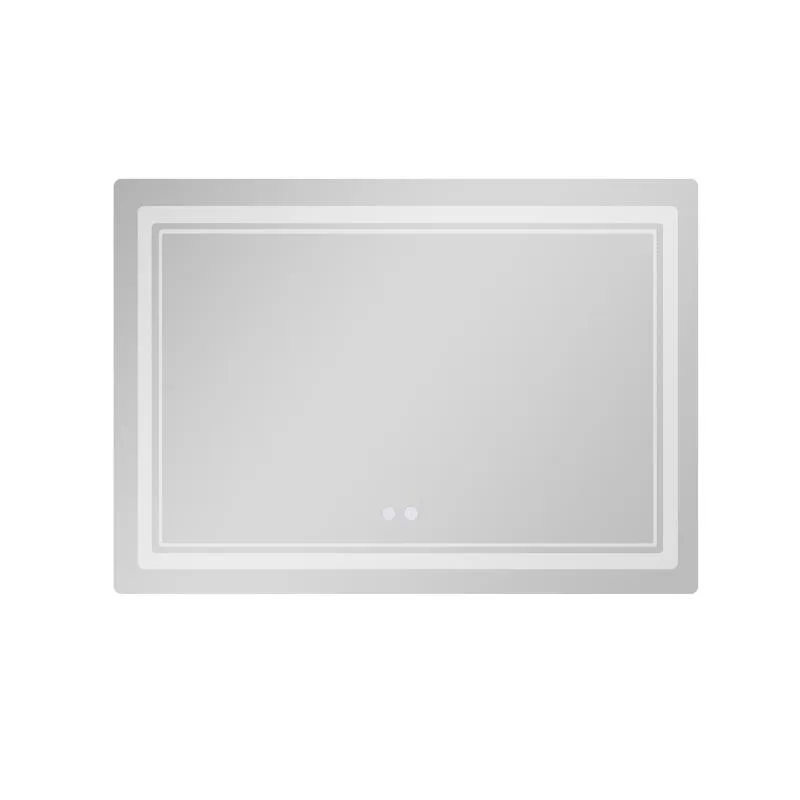 Дзеркало Qtap CA2 з LED-підсвічуванням Touch 1200х800 мм Алюміній/Пластик