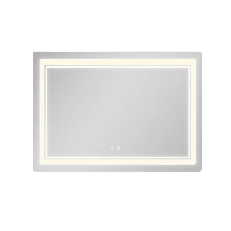 Дзеркало Qtap CA2 з LED-підсвічуванням Touch 1200х800 мм Алюміній/Пластик
