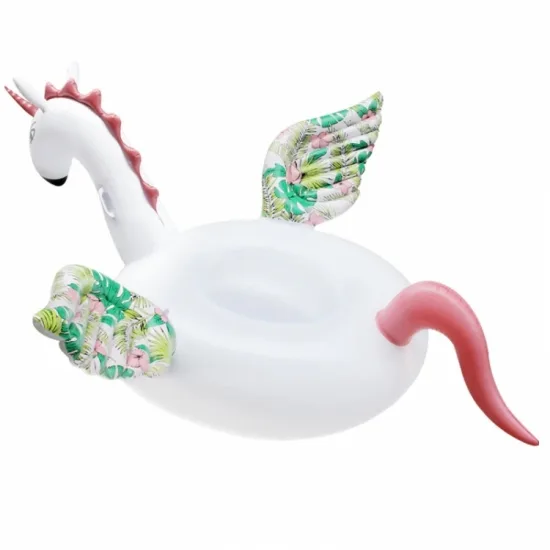 Надувна платформа матрац ПВХ 200х105 см Єдиноріг Candy Horse