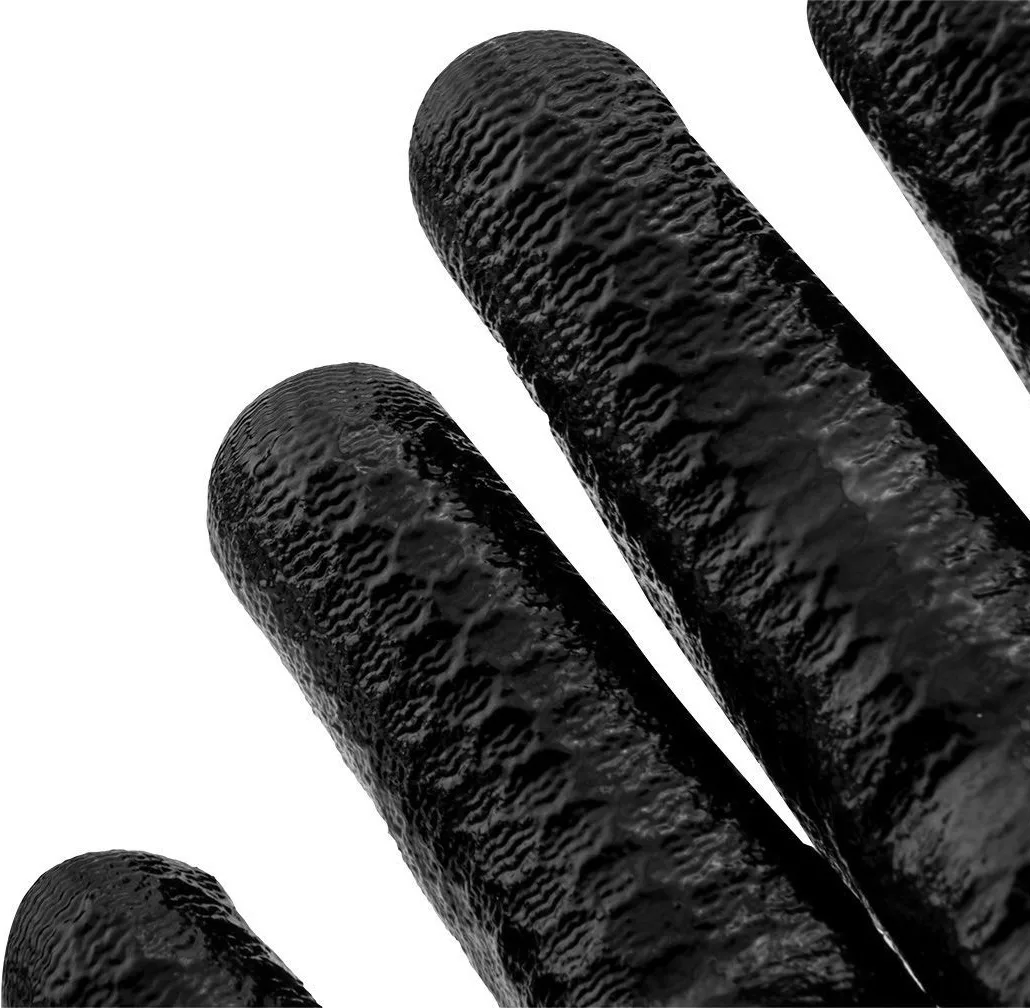 Утепленные рабочие перчатки Neo Tools с латексным покрытием, полиэстер, р8, зелено-черные.