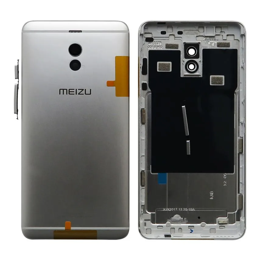Корпус Meizu Original Quality зі склом камери 6 Note срібний