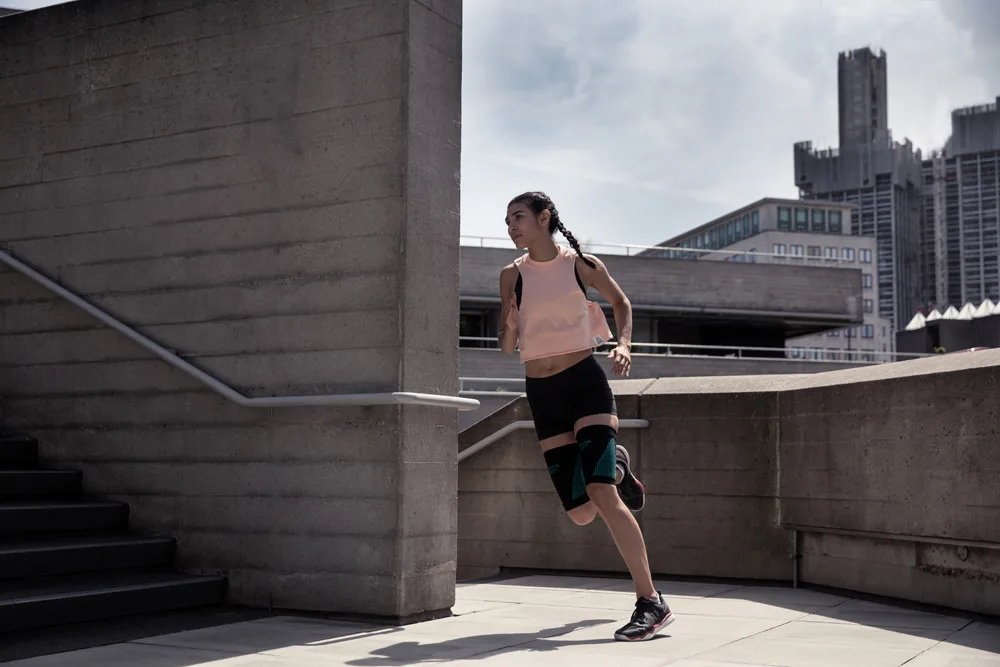 Компрессионные рукава Reebok эластан нейлон M черный