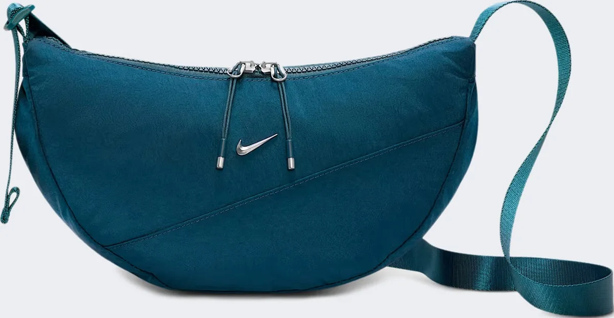 Сумка Nike 100% нейлон 30х18х10 см темно-синя жінки
