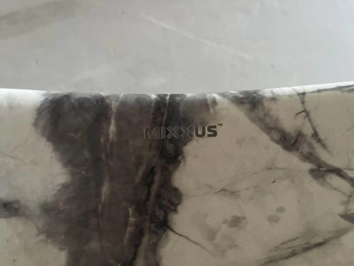Раковина накладна MIXXUS PREMIUM санітарна порцеляна 620х360х160 мм мармурова