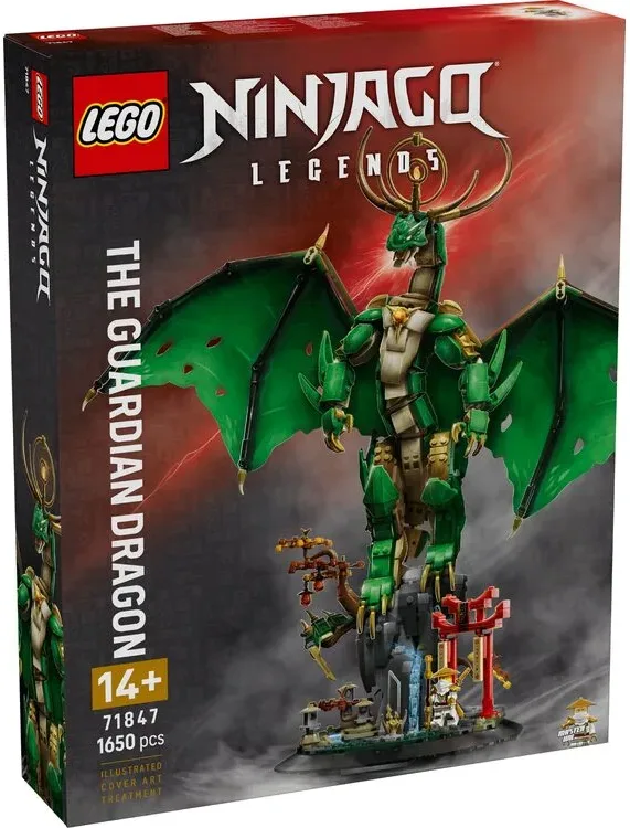 Конструктор LEGO Ninjago дракон різнокольоровий 14+