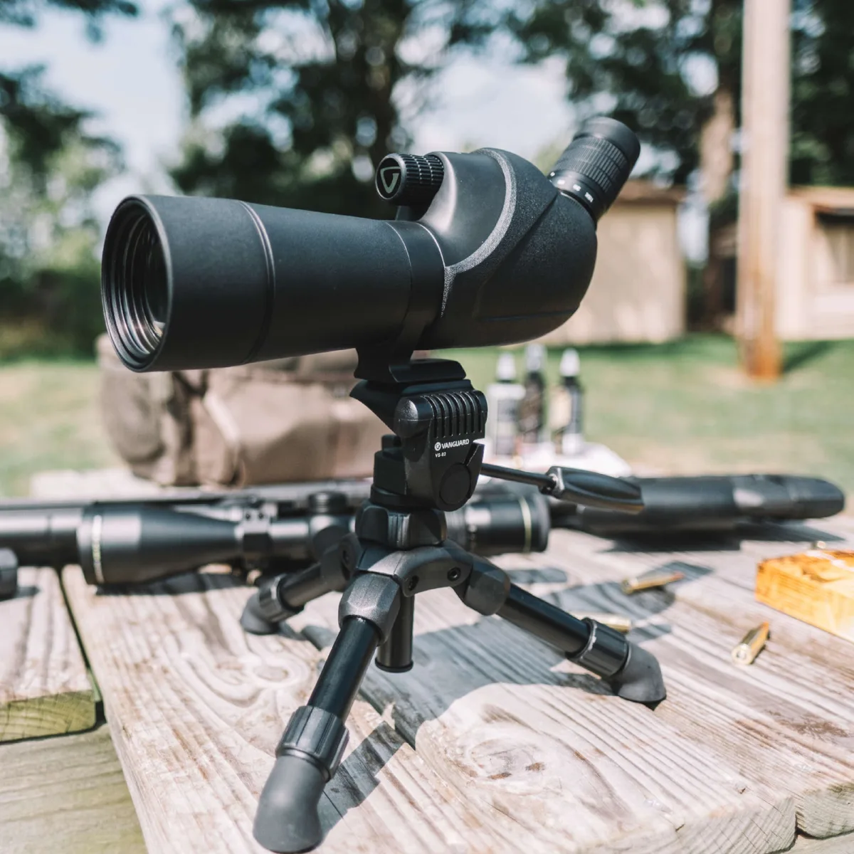 Штатив Vanguard алюмінієвий настільний 20-28,5 см чорний