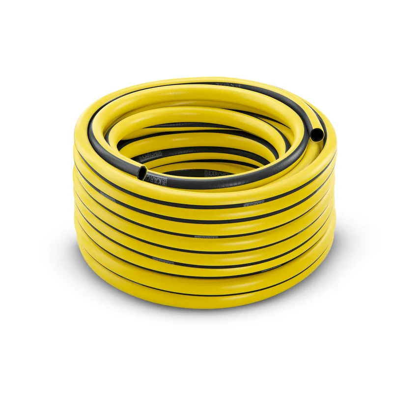 Шланг для саду Karcher PrimoFlex 5/8" 50м, трислойний, витримує тиск до 24 бар, температурний діапазон -20...+65°C.