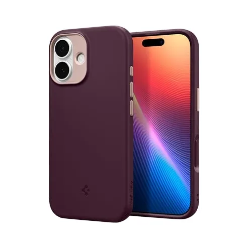 Чохол Spigen для iPhone 17, Nano Pop MagFit, Burgundy Bean