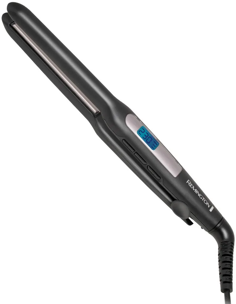 Випрямляч волосся Remington PRO-Ceramic Ultra Slim, 9 температурних режимів, 150-230°C, з чохлом, дисплеєм, керамічним покриттям,