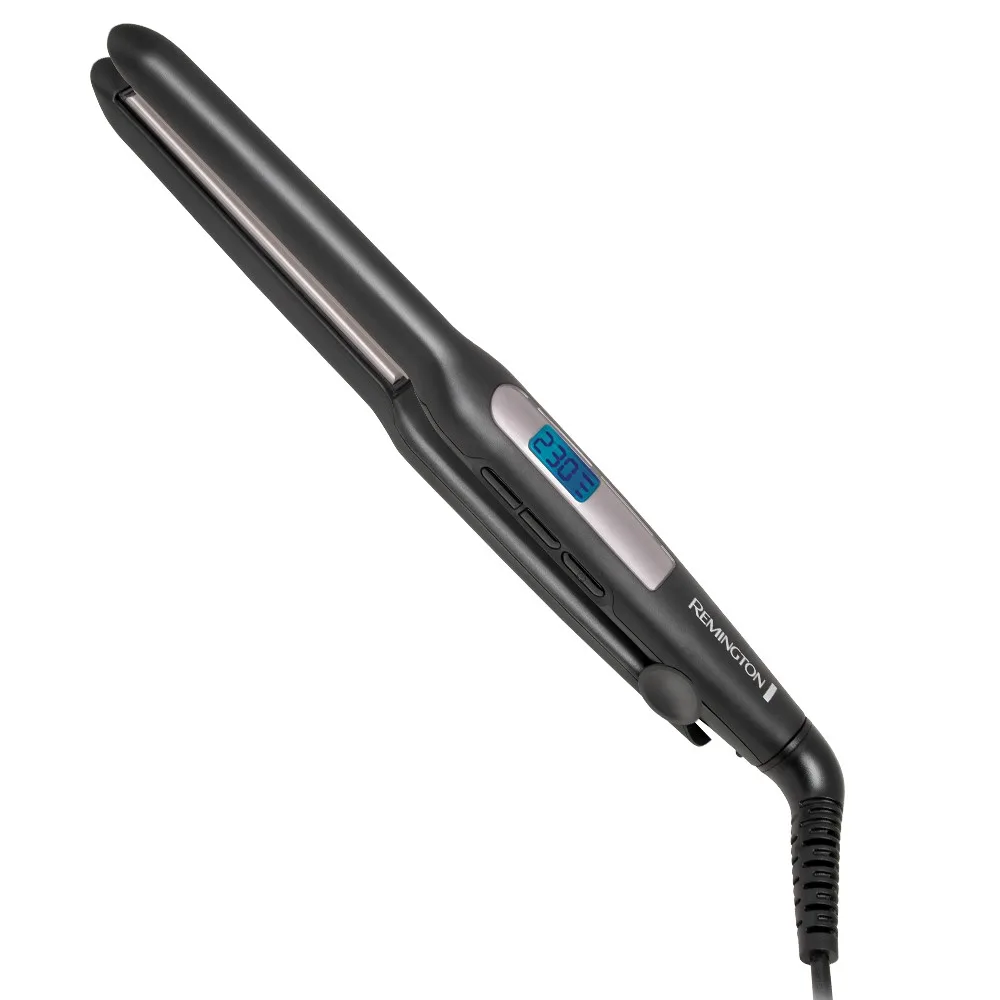 Випрямляч волосся Remington PRO-Ceramic Ultra Slim, 9 температурних режимів, 150-230°C, з чохлом, дисплеєм, керамічним покриттям,