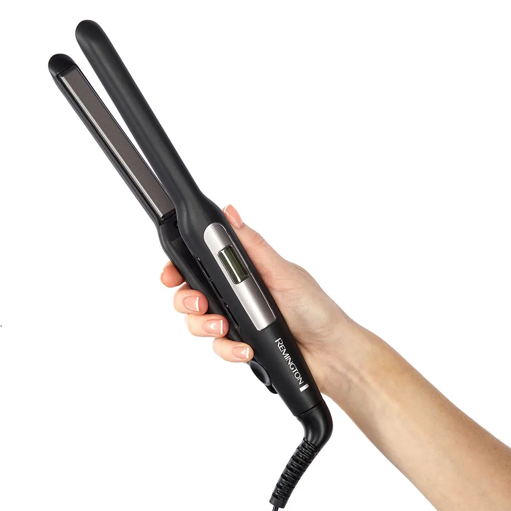 Випрямляч волосся Remington PRO-Ceramic Ultra Slim, 9 температурних режимів, 150-230°C, з чохлом, дисплеєм, керамічним покриттям,