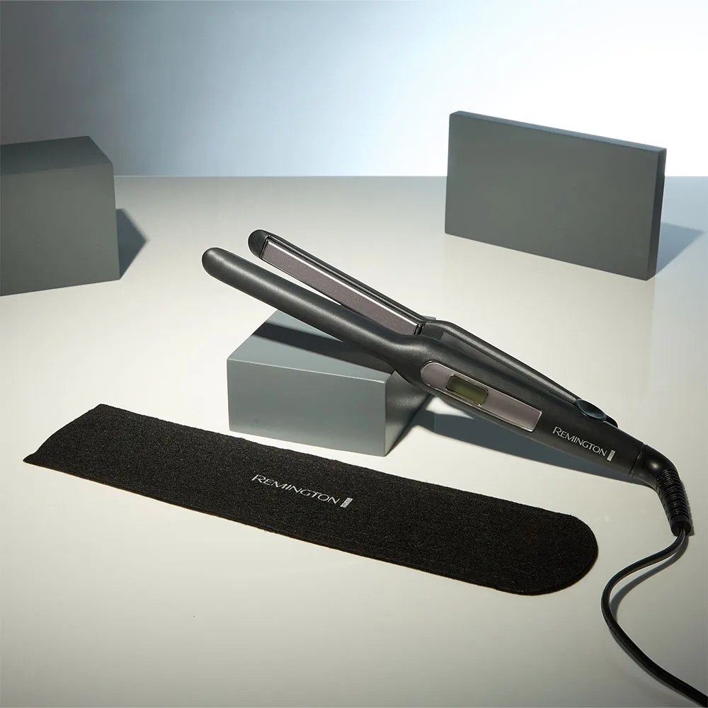 Випрямляч волосся Remington PRO-Ceramic Ultra Slim, 9 температурних режимів, 150-230°C, з чохлом, дисплеєм, керамічним покриттям,