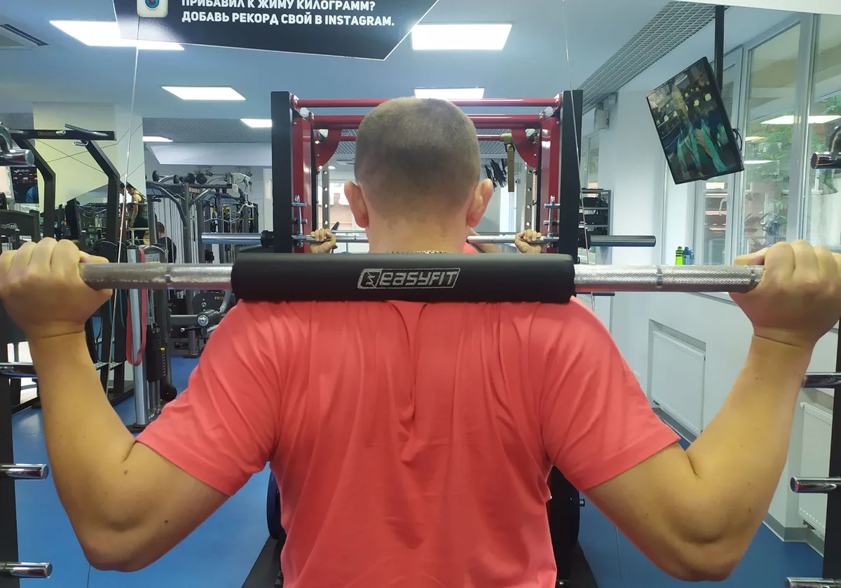 Накладка м'яка EasyFit поліпропілен 50 мм чорна