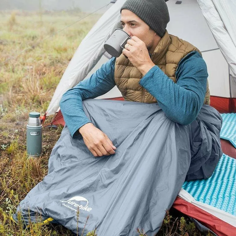 Спальник Naturehike нейлон 205х85 см коричневий 15°C