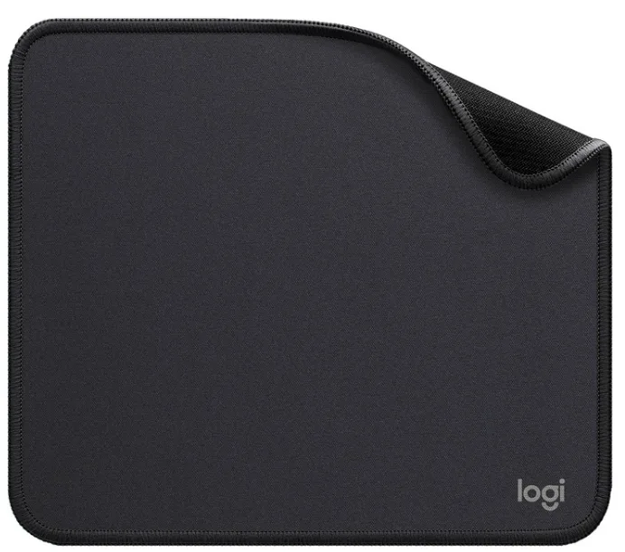 Килимок для миші Logitech Гума 230х200х2 мм Чорний
