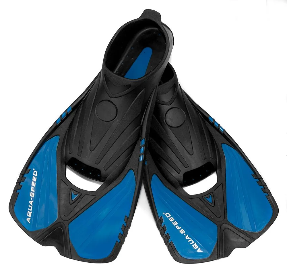 Ласти Aqua Speed Гума 40-41 Синій Чорний Унісекс