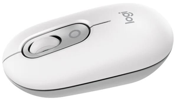 Миша Logitech оптична бездротова маленька біла Bluetooth
