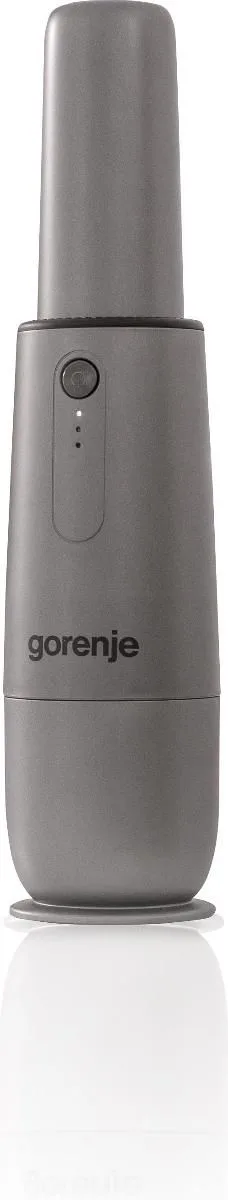 Портативний автомобільний пилосос Gorenje, 70 Вт, об'єм контейнера 0,1 л, автономна робота до 12 хв, мікрофільтр, комплектується 1