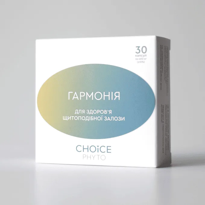 Choice Комплекс для щитоподібної залози Гармонія 30 кап Чойс
