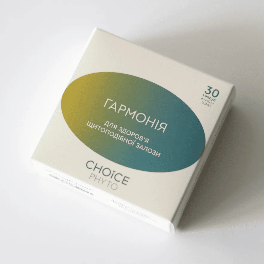 Choice Комплекс для щитоподібної залози Гармонія 30 кап Чойс