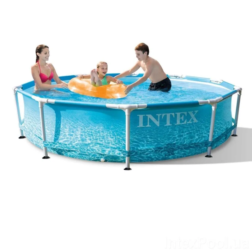 Каркасний басейн Intex ПВХ 305 см Синій