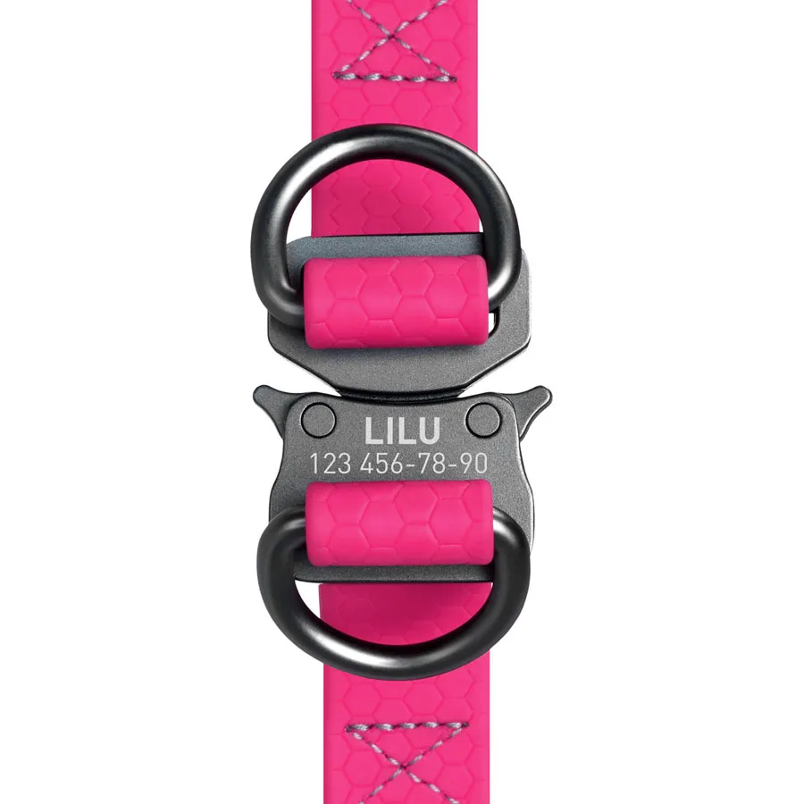 Шлея WAUDOG Waterproof XS 15 мм Collartex 30-39 см рожевий