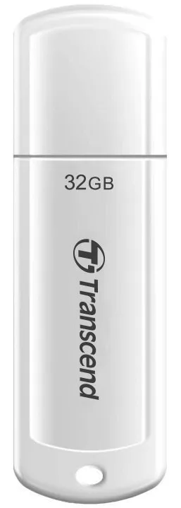 Флешка Transcend 32 ГБ USB 3.1 Пластик Білий