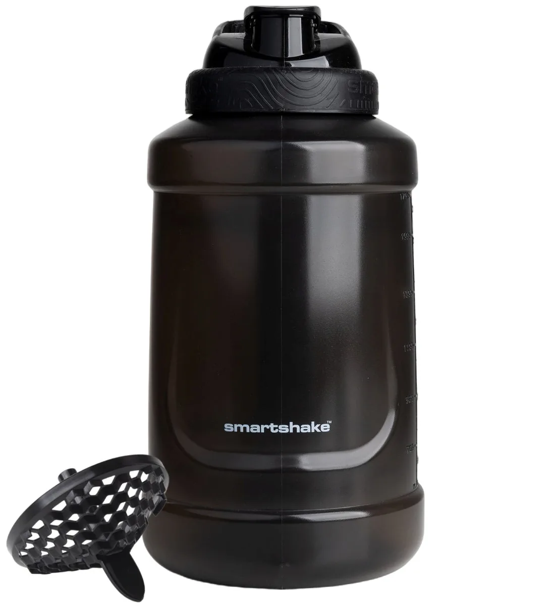 Спортивная бутылка SmartShake пластиковая 2100 мл черная