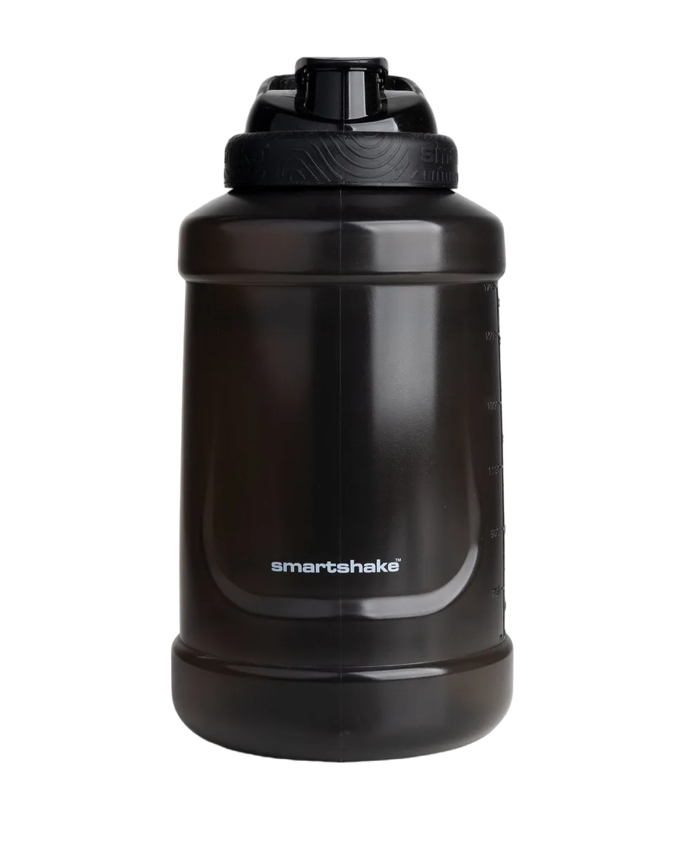 Спортивна пляшка SmartShake пластикова 2100 мл чорна