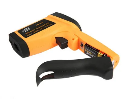 Пірометр інфрачервоний BENETECH GM1250 -30 до 1250 °C 20:1 чорний