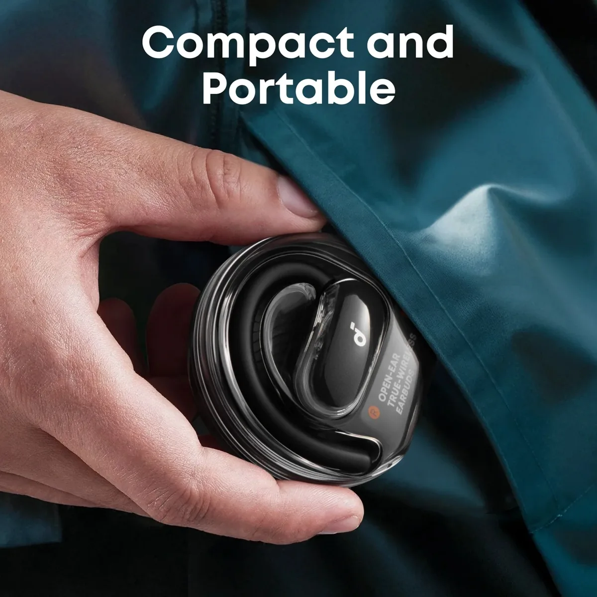 Гарнітура Anker SoundCore Bluetooth 5,4 Чорна для спорту з вологозахистом IP55