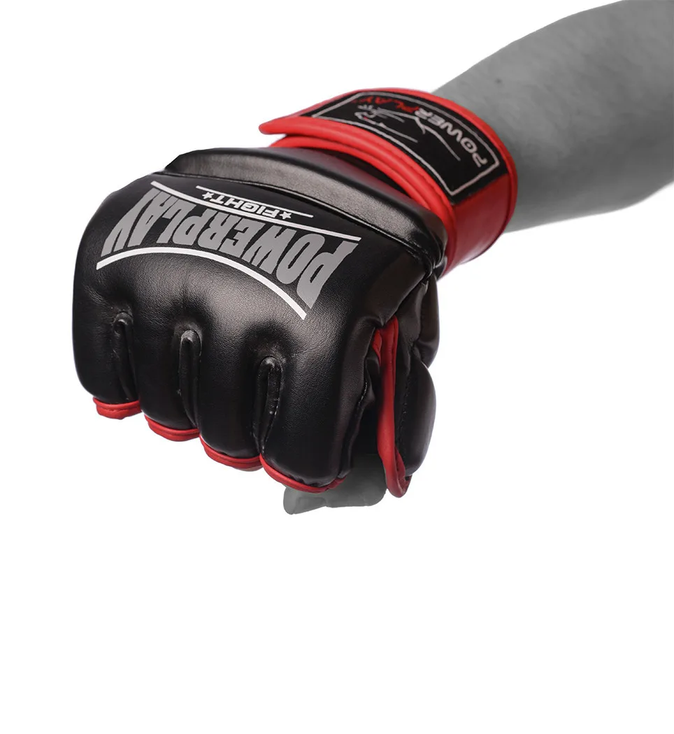 Перчатки для MMA Active Point Искусственная кожа L Черные Красные