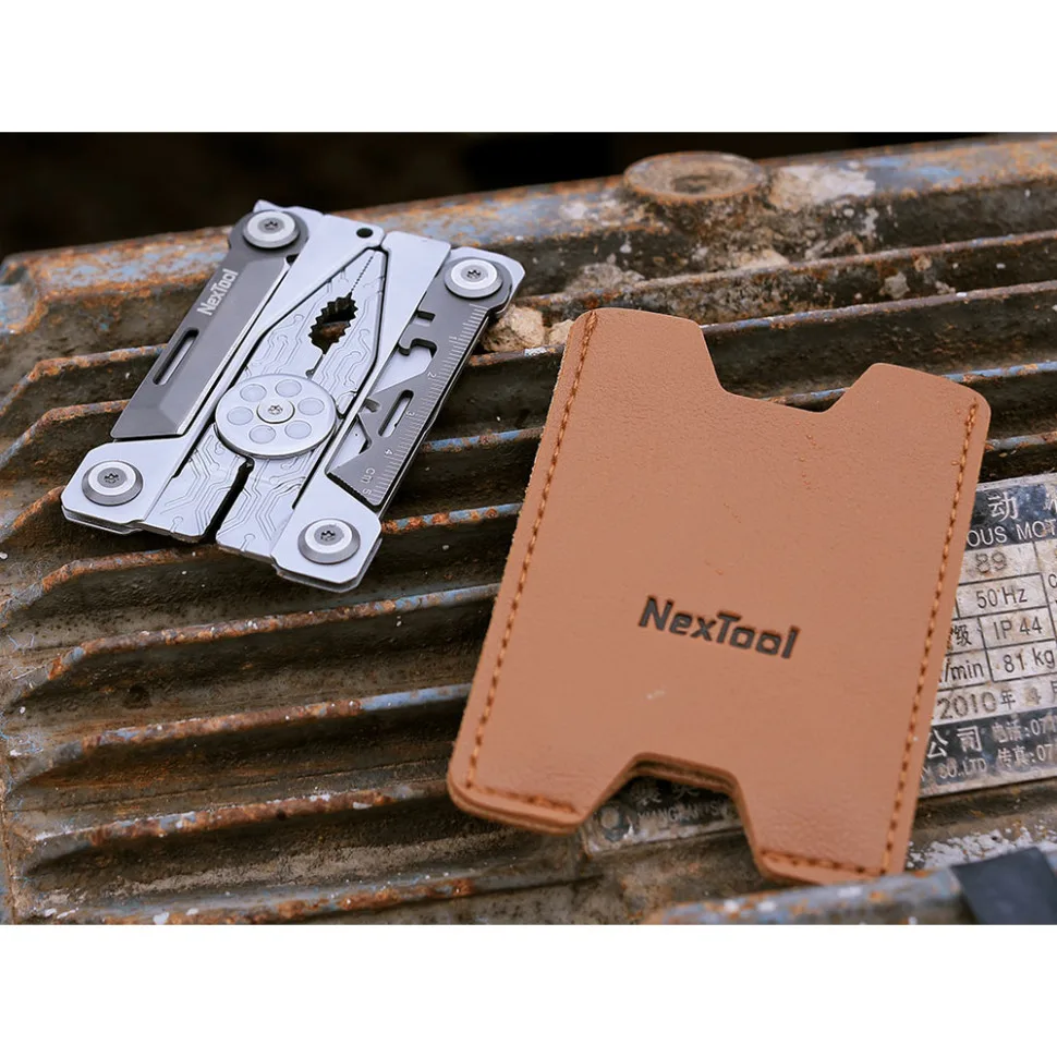 Мультитул NexTool нержавіюча сталь 147х51,7х70 мм срібний