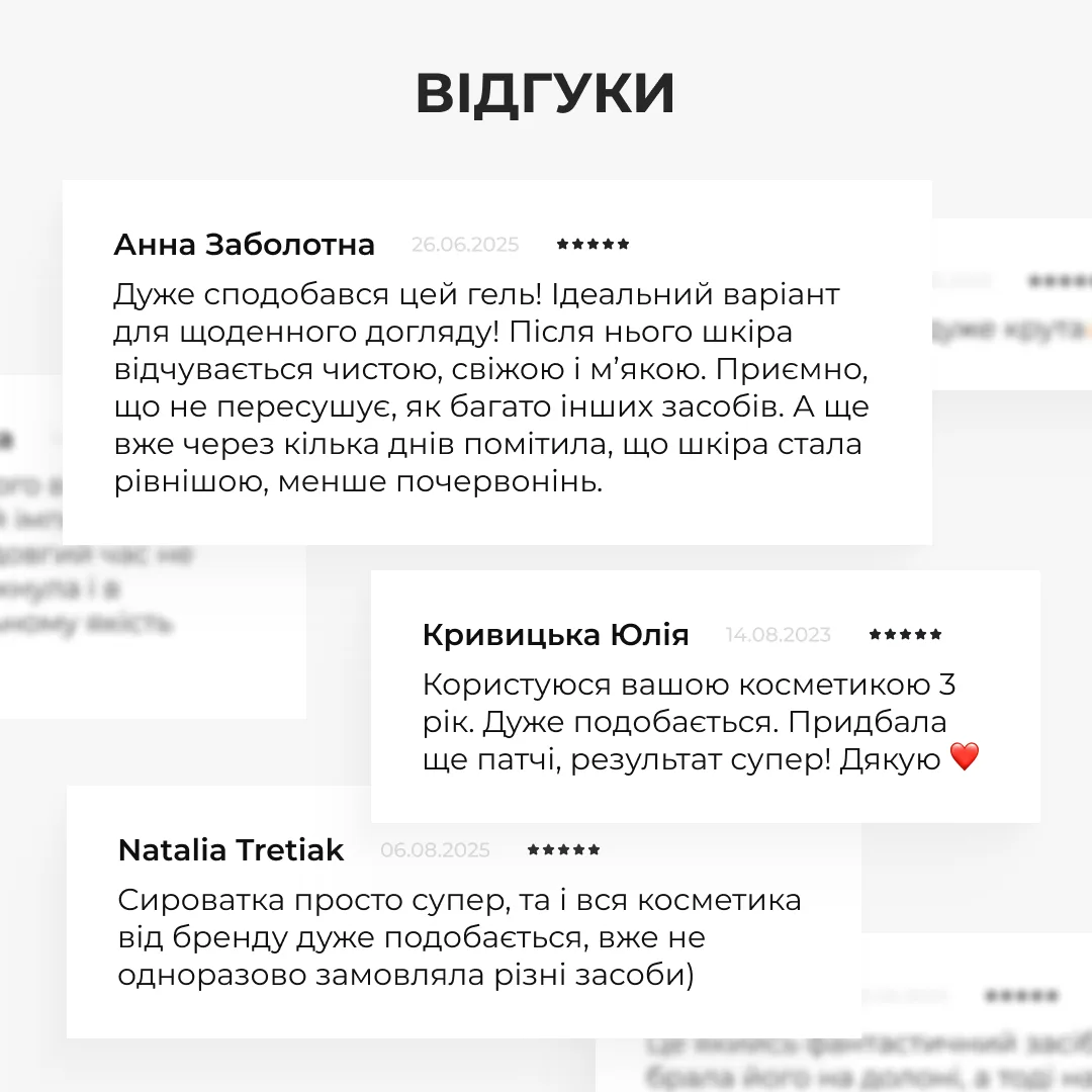 Комплексный бьюти-набор Hillary для жирной комбинированной кожи ежедневный уход с балансирующим эффектом косметический набор