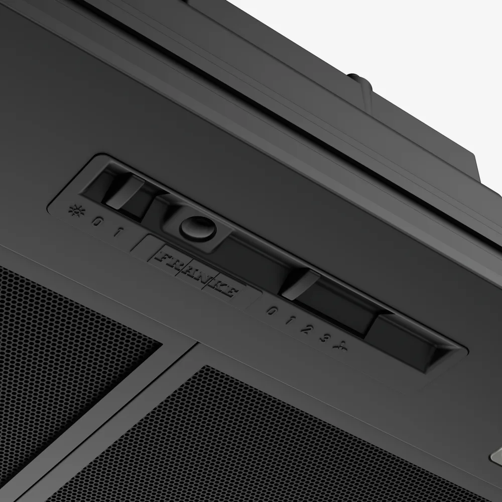 Вбудована витяжка Franke Inca Smart FBI705BK, 70 см, потужність 500 м3/год, чорний матовий.