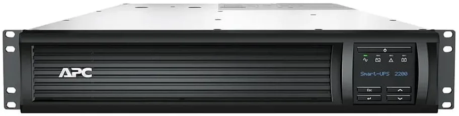 Джерело безперебійного живлення APC 2200VA лінійно інтерактивне 2U чорне