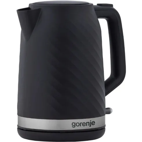 Електрочайник Gorenje 1,7 л Пластик Чорний 2200 Вт