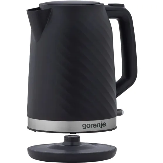 Електрочайник Gorenje 1,7 л Пластик Чорний 2200 Вт