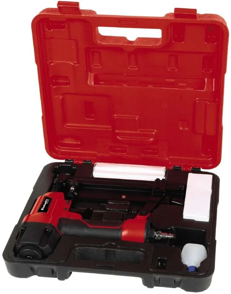 Пневматичний степлер Einhell TC-PN 50, для скоб 13мм та цвяхів 40мм, вага 3.93кг