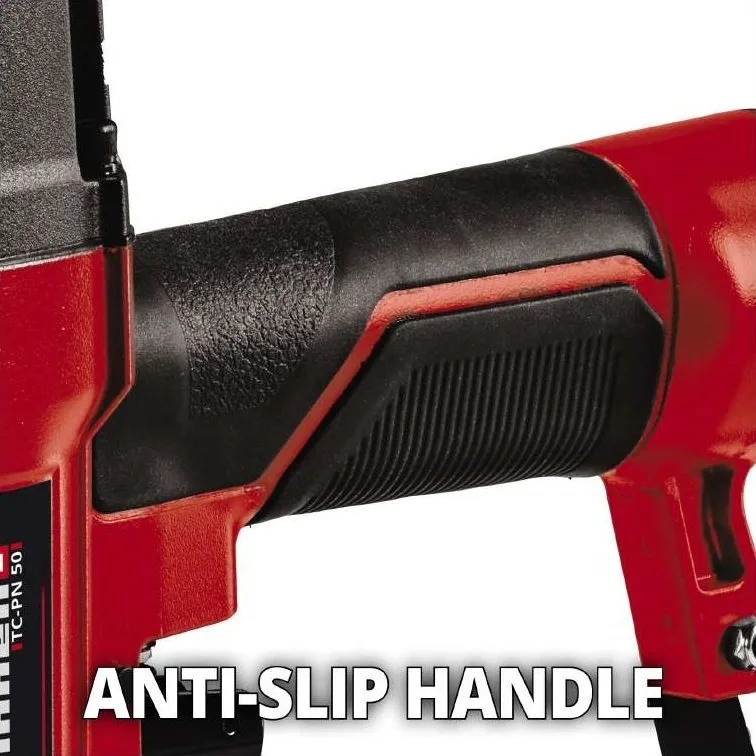Пневматичний степлер Einhell TC-PN 50, для скоб 13мм та цвяхів 40мм, вага 3.93кг