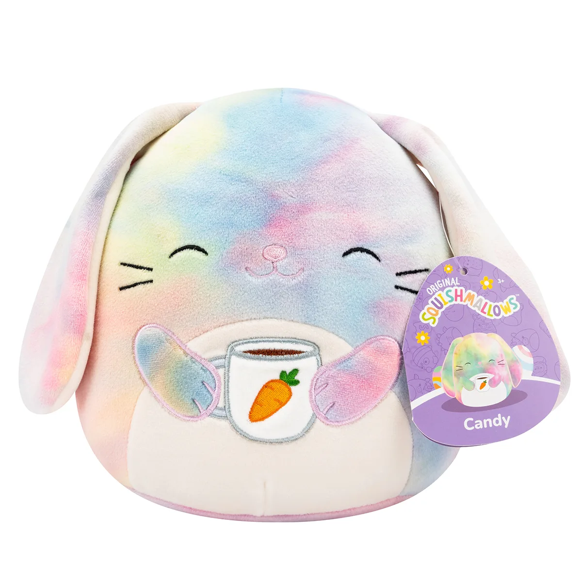 М'яка іграшка Squishmallows Кролик Кенді поліестер 19 см