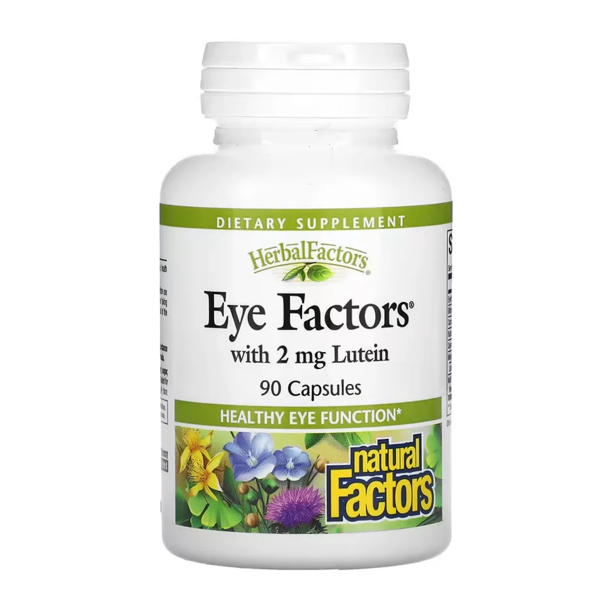 Добавка Eye Factors Natural Factors 90 капсул для здоров'я зору.