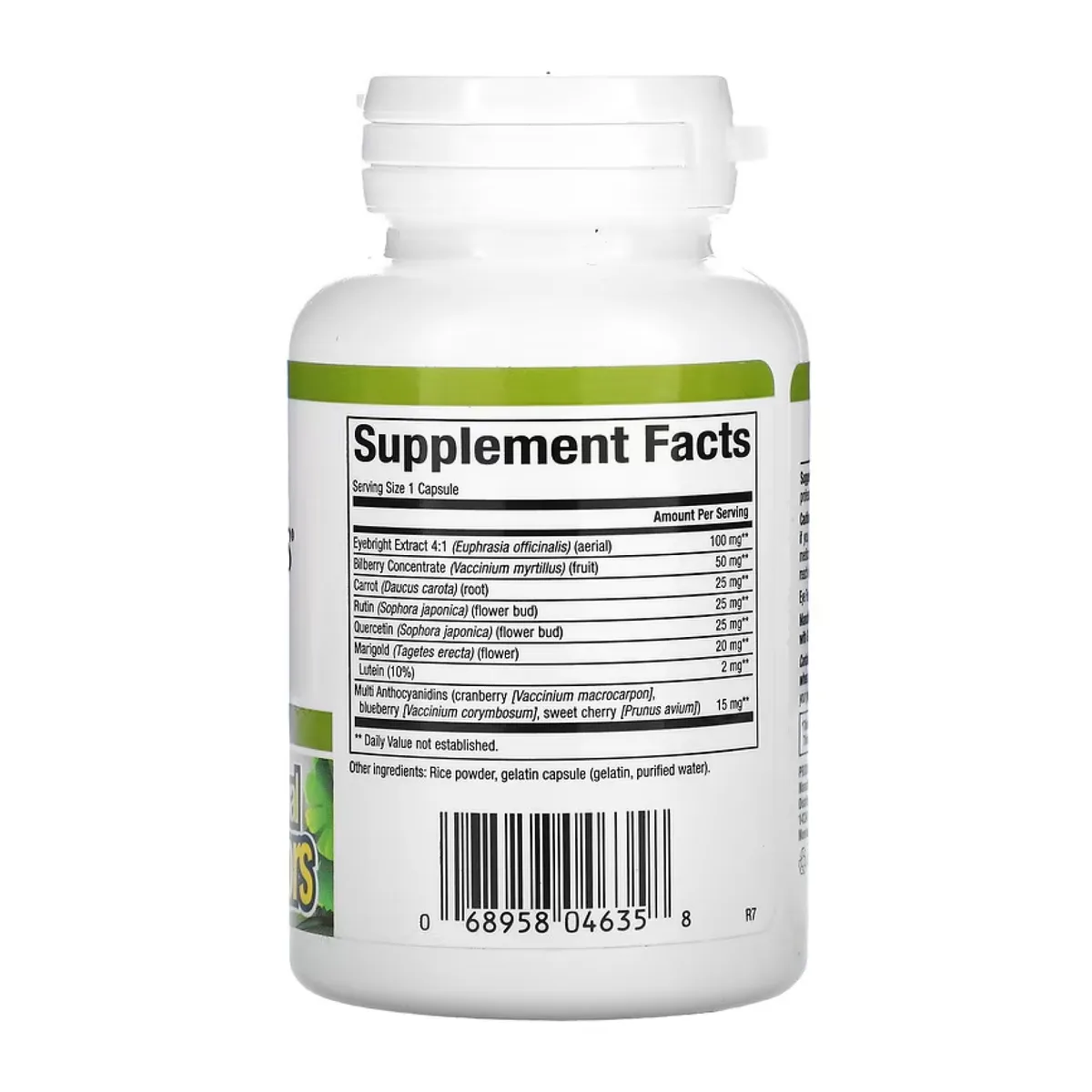 Добавка Eye Factors Natural Factors 90 капсул для здоров'я зору.
