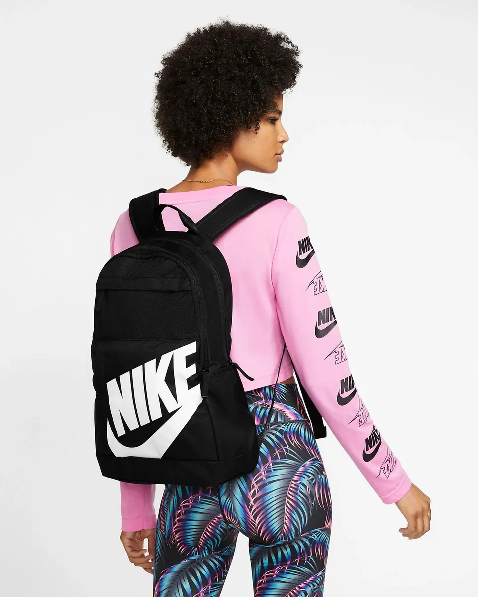 Рюкзак NIKE полiестер 48х30х17 см чорний унісекс 21 л