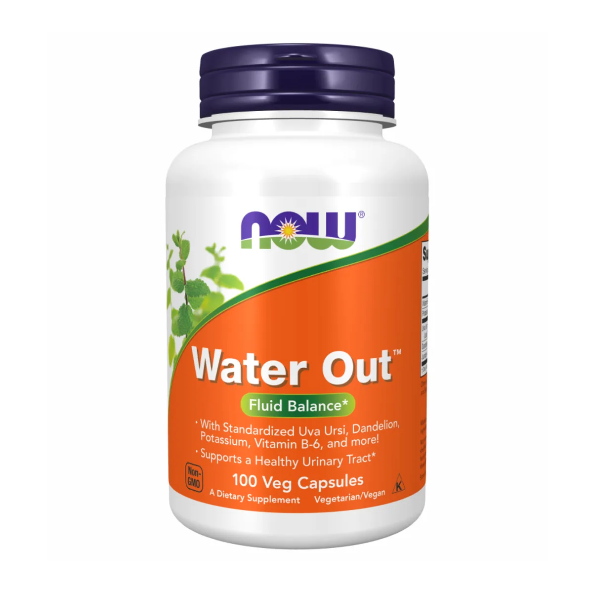 Water Out Now Foods вегетарианские капсулы 100 vcaps для здоровья мочевыводящих путей