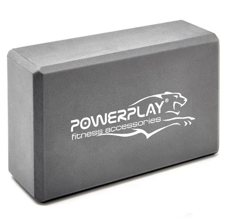 Блок для йоги Active Point EVA 7,6х15,2х22,9 см Серый