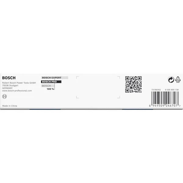 Набір ударних торцевих головок Bosch Professional Standart 1/4" 25мм 9шт